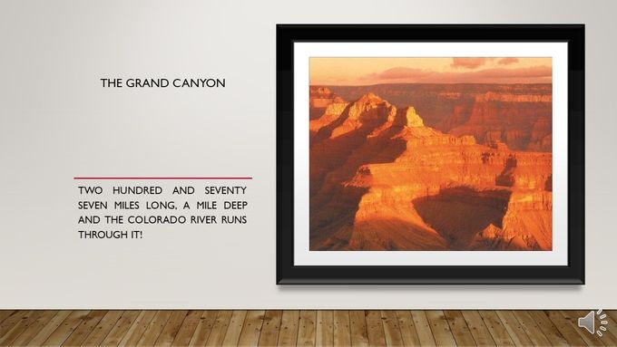 This picture (above) is only one point and is in the South Rim. There's so much more to see. 