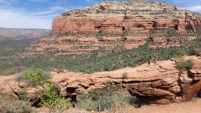 This is DEVIL'S BRIDGE, in the foreground.